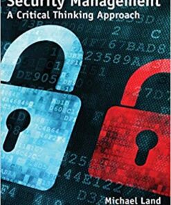 Security Management: A Critical Thinking Approach eBook