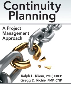 Business Continuity Planning: A Project Management Approach eBook