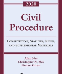 CIVIL PROCEDURE: CONST STAT SUPP - 2022: Constitution, Statutes, Rules, and Supplemental Materials, 2022 eBook