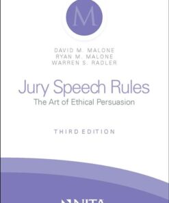 Jury Speech Rules: The Art of Ethical Persuasion eBook
