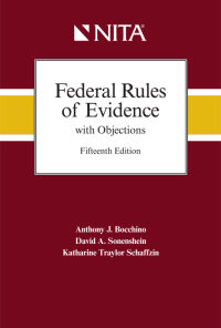 Federal Rules of Evidence with Objections: As Amended to December 1, 2019 eBook
