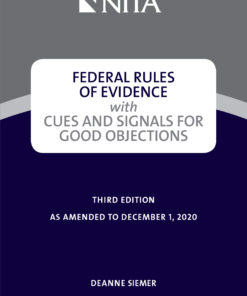 Federal Rules of Evidence with Cues and Signals for Making Objections eBook