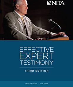 Effective Expert Testimony eBook