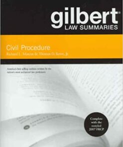 Marcus and Rowe's Gilbert Law Summary on Civil Procedure eBook