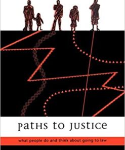 Paths to Justice: What people do and think about going to law eBook
