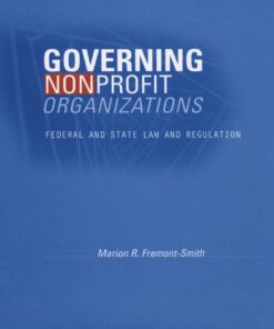 Governing Nonprofit Organizations: Federal and State Law and Regulation eBook