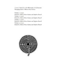 Chora 4: Intervals in the Philosophy of Architecture eBook