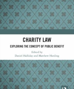 Charity Law: Exploring the Concept of Public Benefit eBook