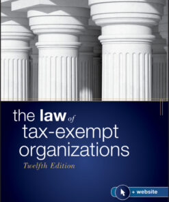 The Law of Tax-Exempt Organizations eBook