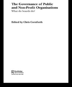 The Governance of Public and Non-Profit Organizations eBook