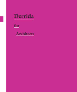 Derrida for Architects eBook