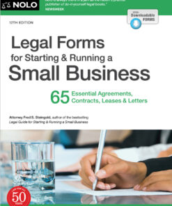 Legal Forms for Starting & Running a Small Business: 65 Essential Agreements, Contracts, Leases & Letters eBook