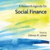 A Research Agenda for Social Finance eBook