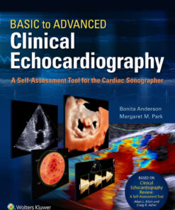Basic to Advanced Clinical Echocardiography. A Self-Assessment Tool for the Cardiac Sonographer eBook