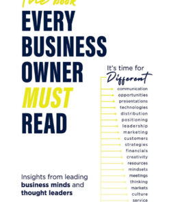 The Book Every Business Owner Must Read: It's Time for Different eBook