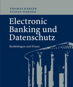 Electronic Banking und Datenschutz: Rechtsfragen und Praxis eBook