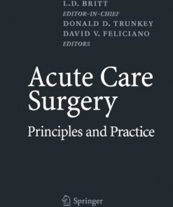 Acute Care Surgery: Principles and Practice eBook
