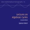Lectures on Algebraic Cycles eBook