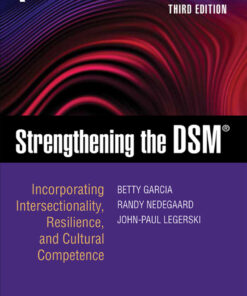 Strengthening the DSM: Incorporating Intersectionality, Resilience, and Cultural Competence eBook