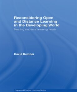 Reconsidering Open and Distance Learning in the Developing World: Meeting Students' Learning Needs eBook