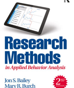 Research Methods in Applied Behavior Analysis eBook