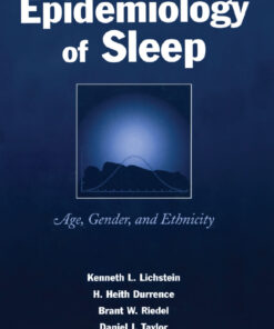 Epidemiology of Sleep: Age, Gender, and Ethnicity eBook
