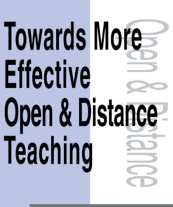 Towards More Effective Open and Distance Learning Teaching eBook