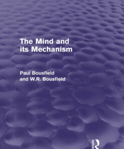 The Mind and its Mechanism eBook