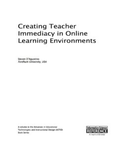 Creating Teacher Immediacy in Online Learning Environments eBook