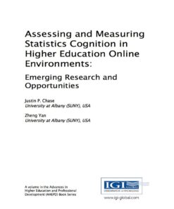 Assessing and Measuring Statistics Cognition in Higher Education Online Environments eBook