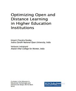 Optimizing Open and Distance Learning in Higher Education Institutions eBook