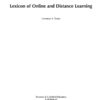 Lexicon of Online and Distance Learning eBook