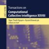 Transactions on Computational Collective Intelligence XXVIII eBook