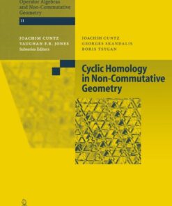 Cyclic Homology in Non-Commutative Geometry eBook