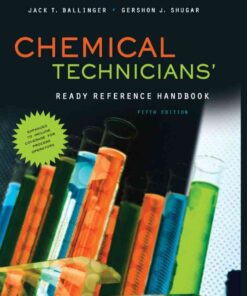 Chemical Technicians' Ready Reference Handbook eBook