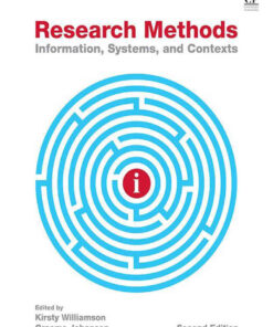 Research Methods: Information, Systems, and Contexts, 2nd Edition eBook