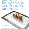Statistics, Data Analysis, and Decision Modeling, 5th Edition eBook