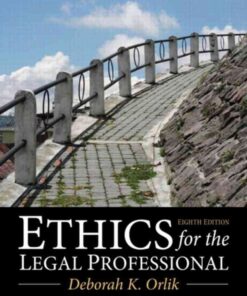Ethics for the Legal Professional, 8th Edition eBook