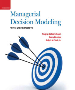 Managerial Decision Modeling with Spreadsheets, 3rd Edition eBook
