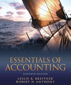 Essentials of Accounting, 11th Edition eBook