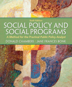 Social Policy and Social Programs: A Method for the Practical Public Policy Analyst, 6th Edition eBook