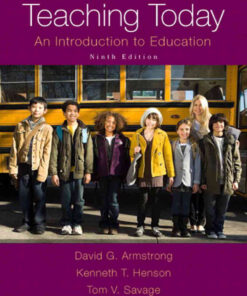 Teaching Today: An Introduction to Education, 9th Edition eBook
