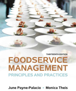 Foodservice Management: Principles and Practices, 13th Edition eBook