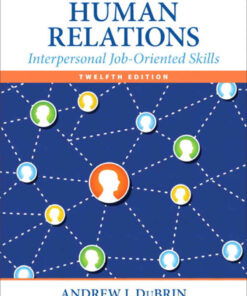 Human Relations: Interpersonal Job-Oriented Skills, 12th Edition eBook