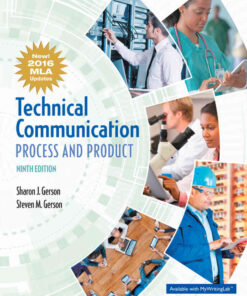 Technical Communication: Process and Product, 9th Edition eBook