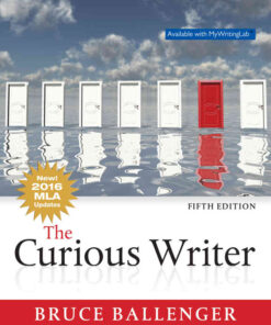 The Curious Writer, 5th Edition eBook