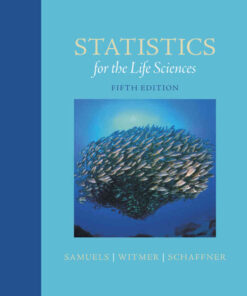 Statistics for the Life Sciences, 5th Edition eBook