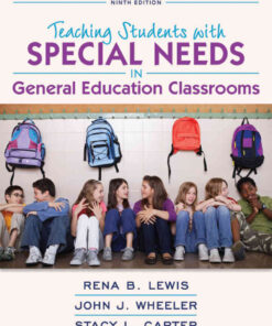 Teaching Students with Special Needs in General Education Classrooms, 9th Edition eBook