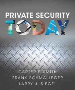 Private Security Today, 1st Edition eBook