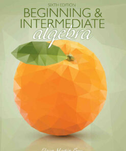 Beginning & Intermediate Algebra, 6th Edition eBook